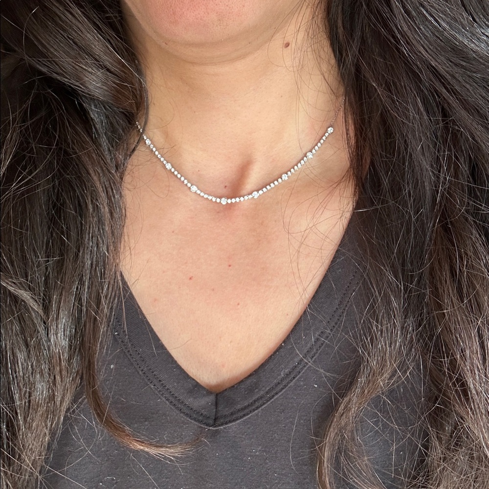 Dana Rebecca LuLu Jack tennis necklace - Picture 7 of 11